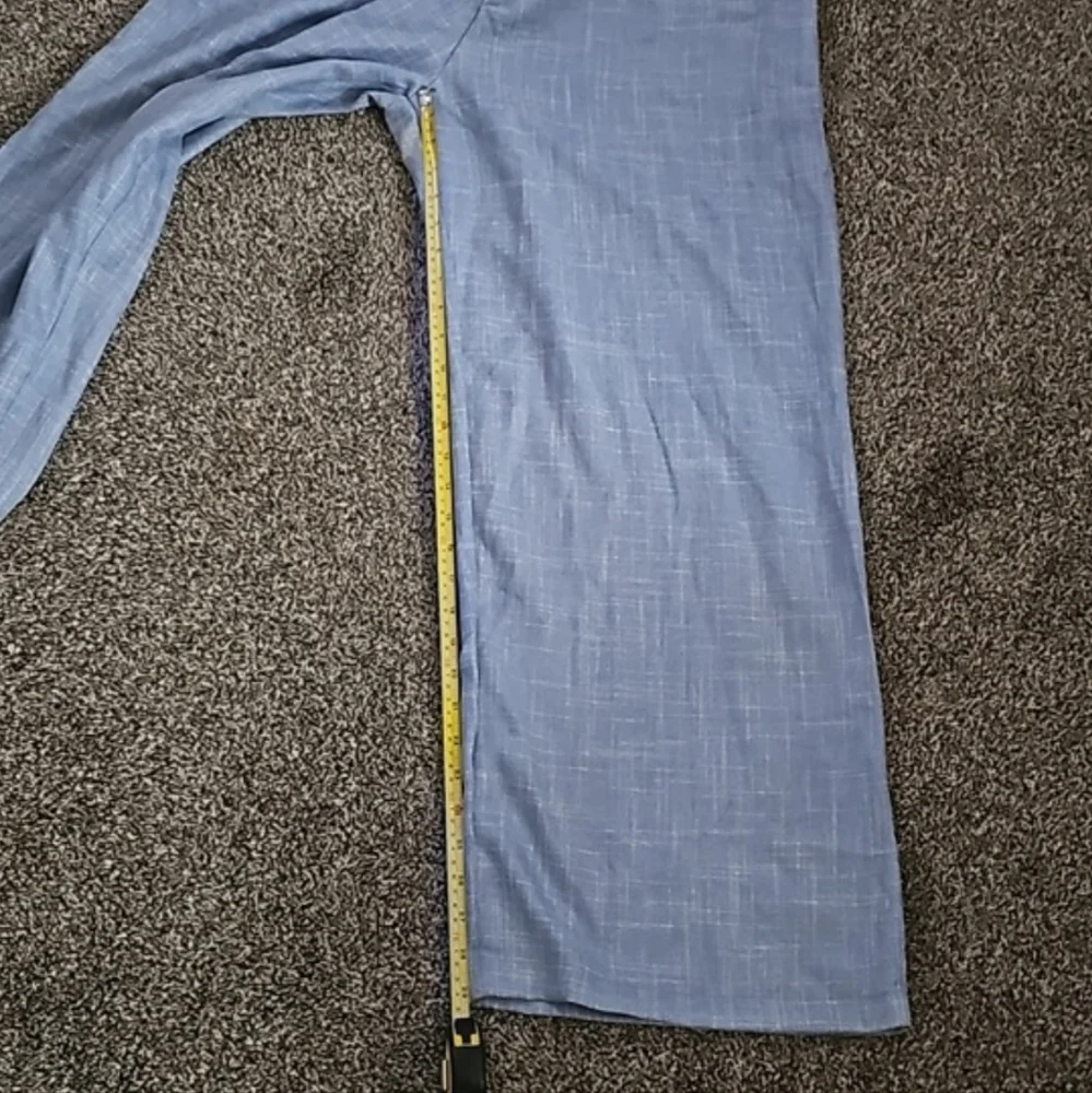 ELF Light Blue Wide Leg Pants - Women - Picture 7 of 8